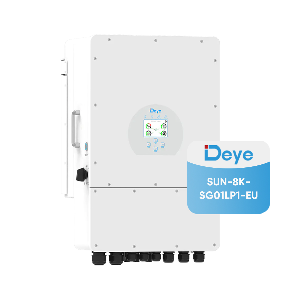 Гібридний інвертор Deye 8 кВт (безперебійник, UPS, ДБЖ)