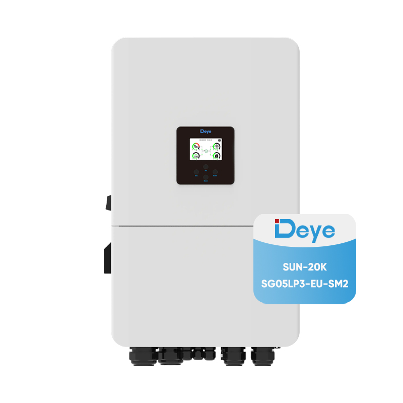 Гібридний інвертор Deye 20 кВт 3-фази (безперебійник, UPS, ДБЖ) 48 вольт